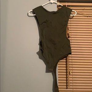 Green bodysuit